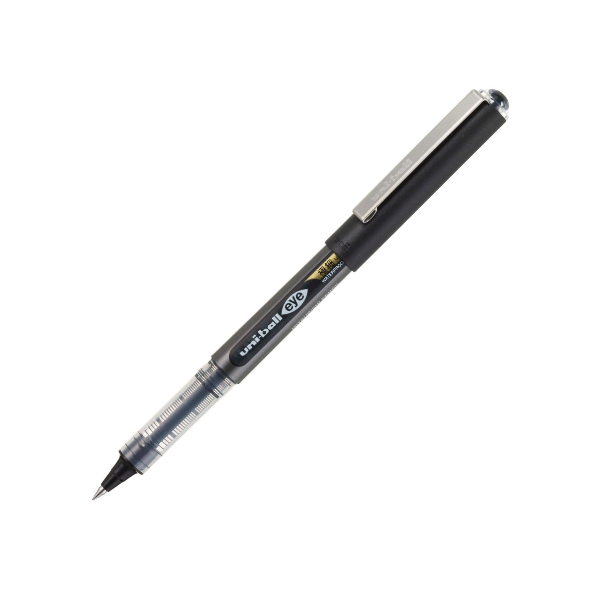 Caneta rollerball 0.38 Eye Ultra Micro UB-150-38 - Preta - Uni-Ball