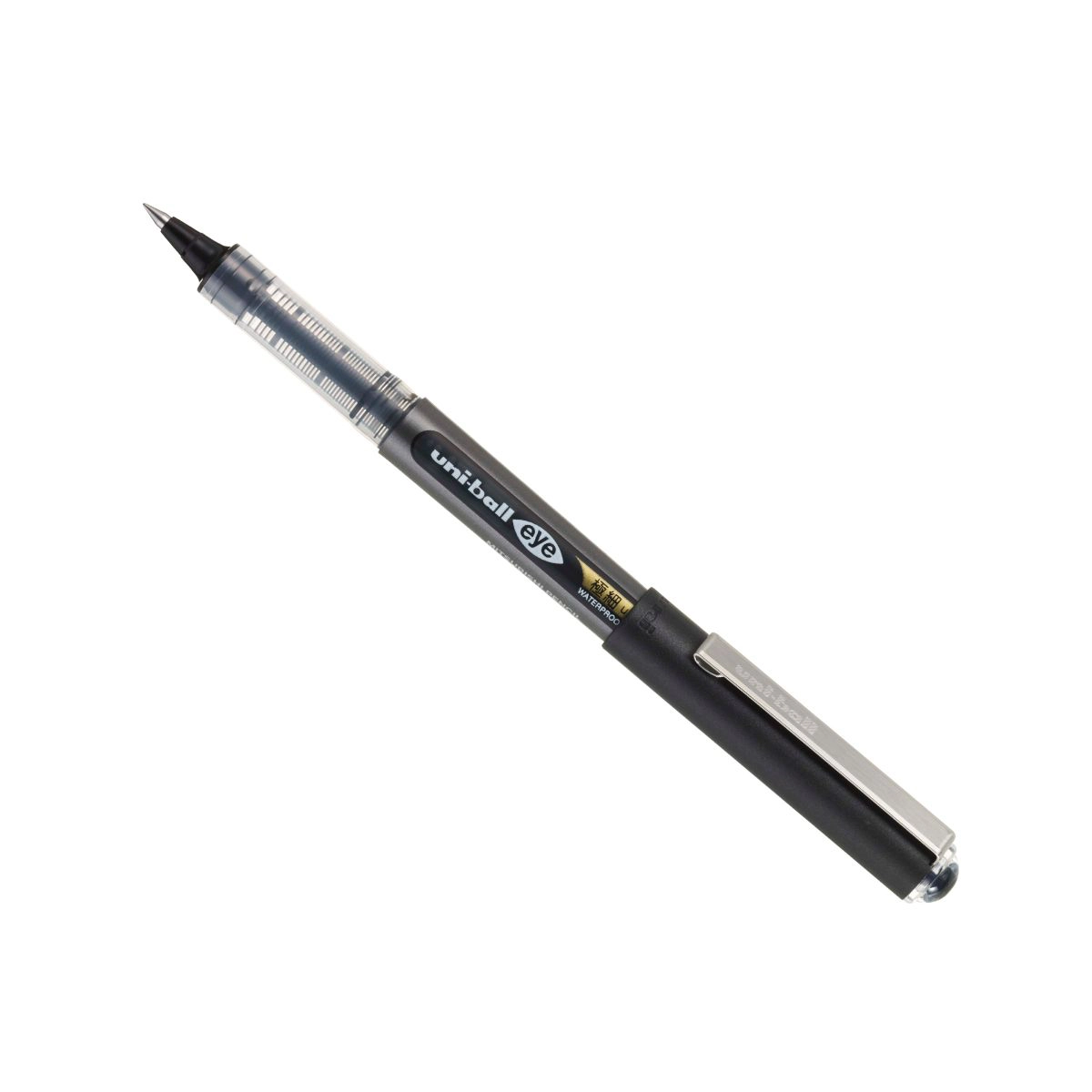 Caneta rollerball 0.38 Eye Ultra Micro UB-150-38 - Preta - Uni-Ball