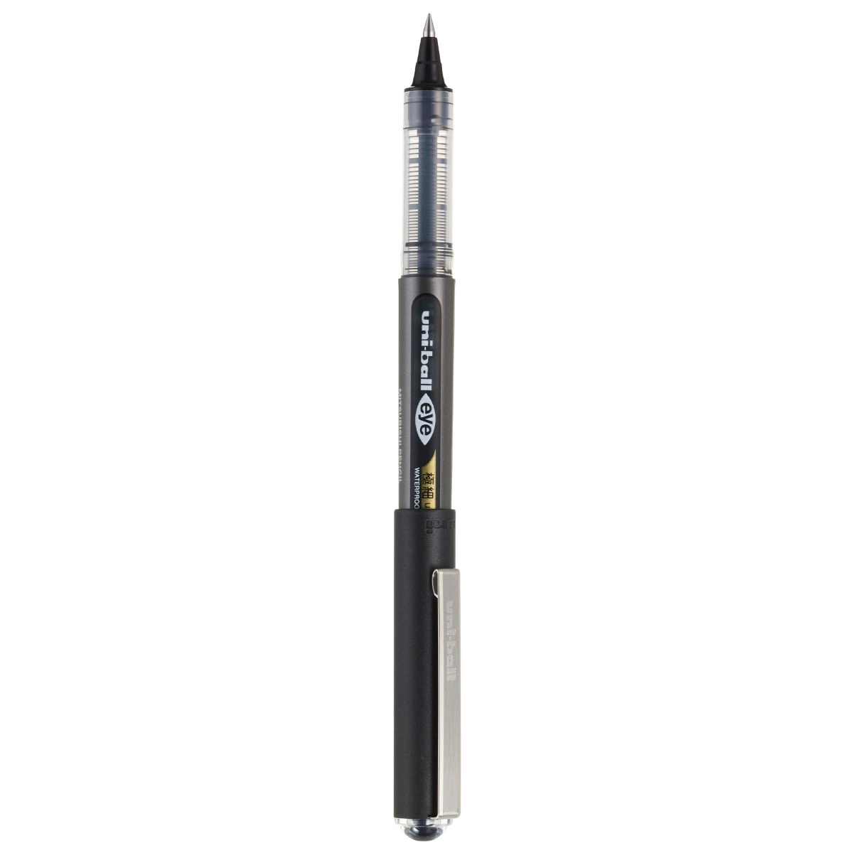 Caneta rollerball 0.38 Eye Ultra Micro UB-150-38 - Preta - Uni-Ball