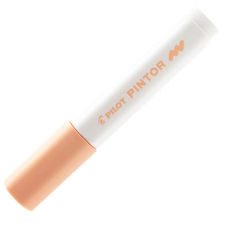 Pincel marcador Pintor ponta m 1.4mm laranja pastel Pilot