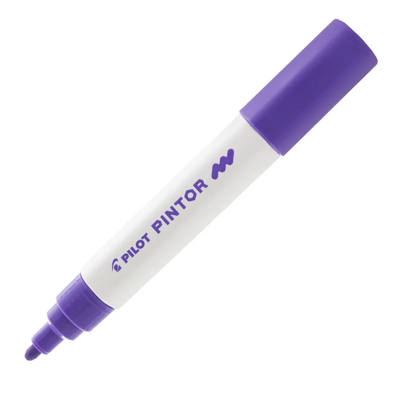 Pincel marcador Pintor ponta média 1.4mm - violeta - Pilot