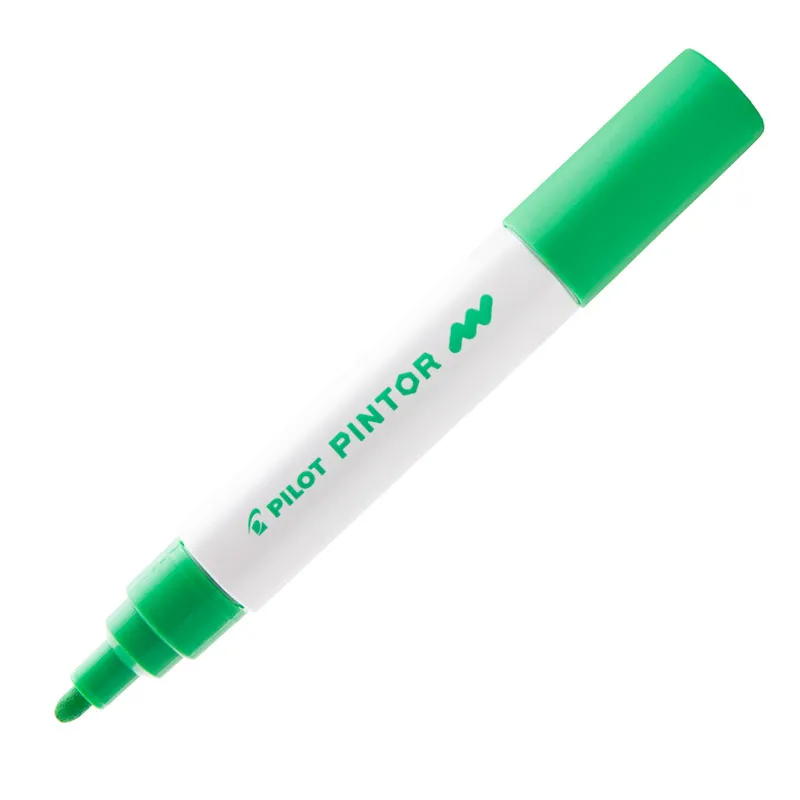 Pincel marcador Pintor ponta média 1.4mm - verde claro - Pilot