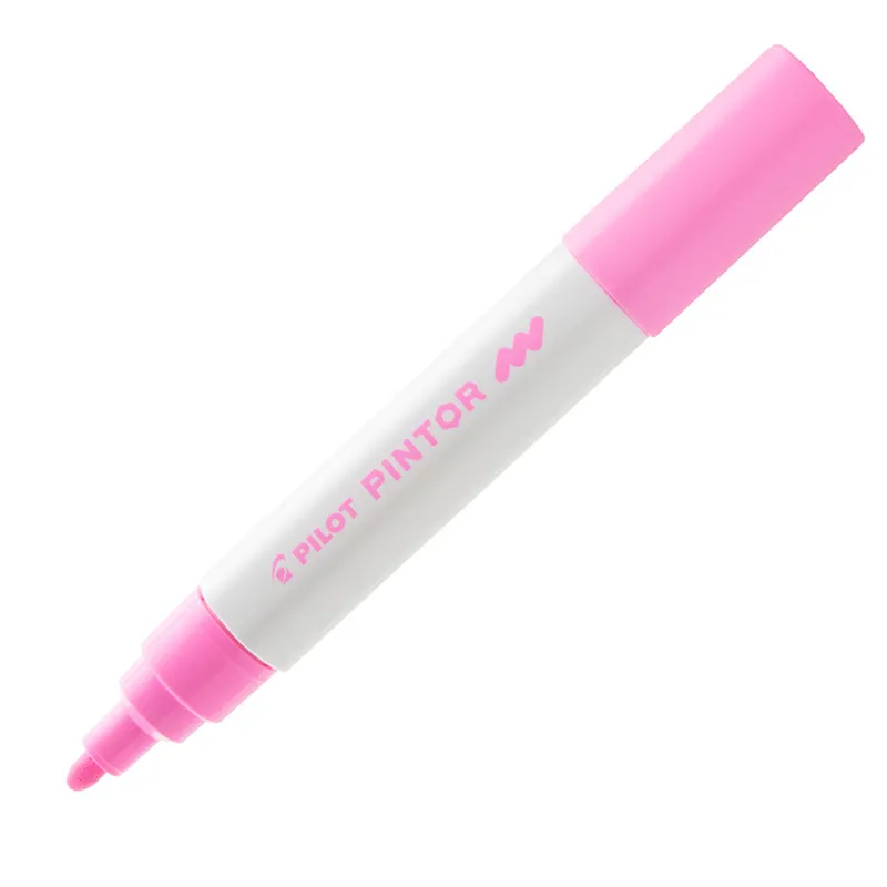 Pincel marcador Pintor ponta média 1.4mm - rosa - Pilot