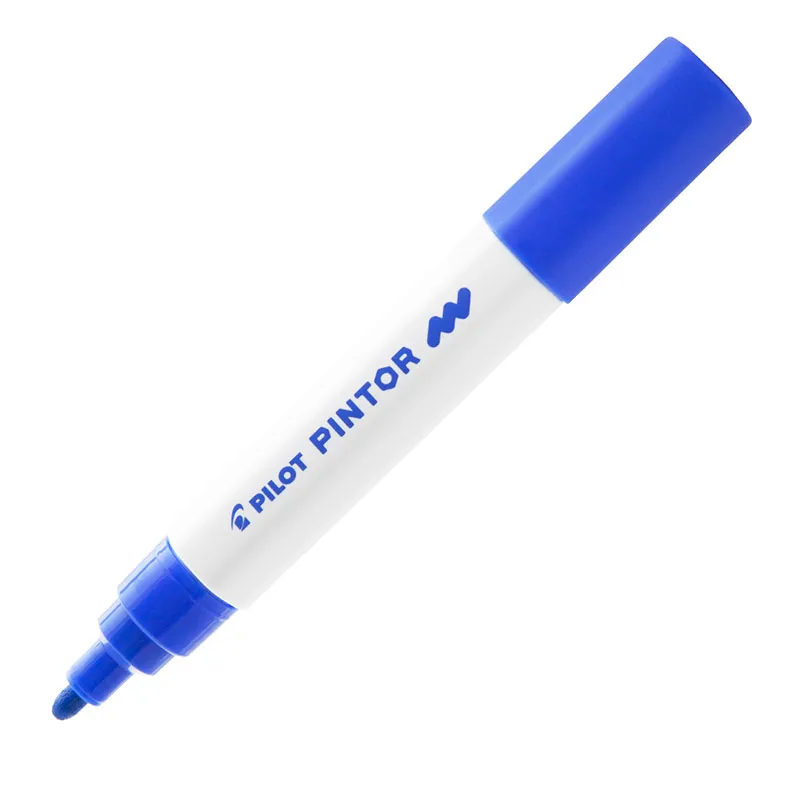 Pincel marcador Pintor ponta média 1.4mm - azul - Pilot