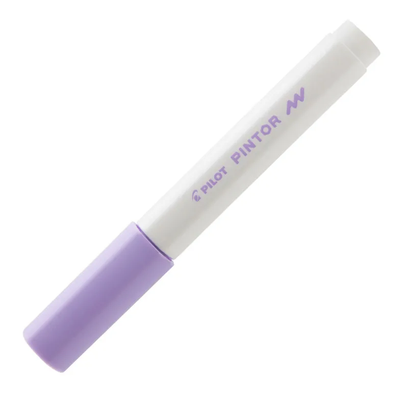 Pincel marcador Pintor ponta fina 1.0mm - violeta pastel - Pilot