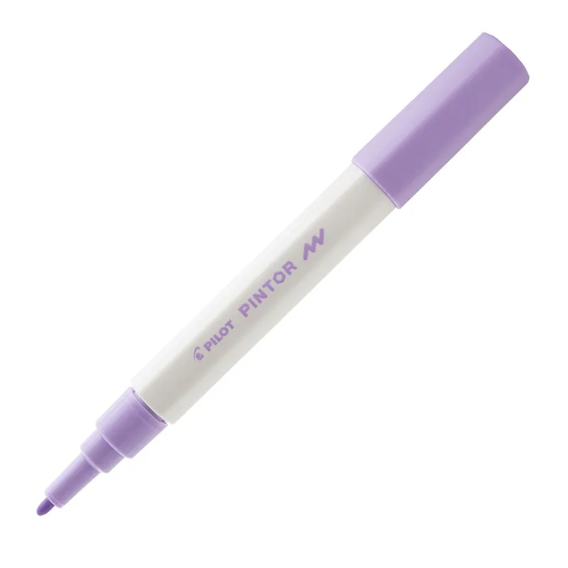 Pincel marcador Pintor ponta fina 1.0mm - violeta pastel - Pilot