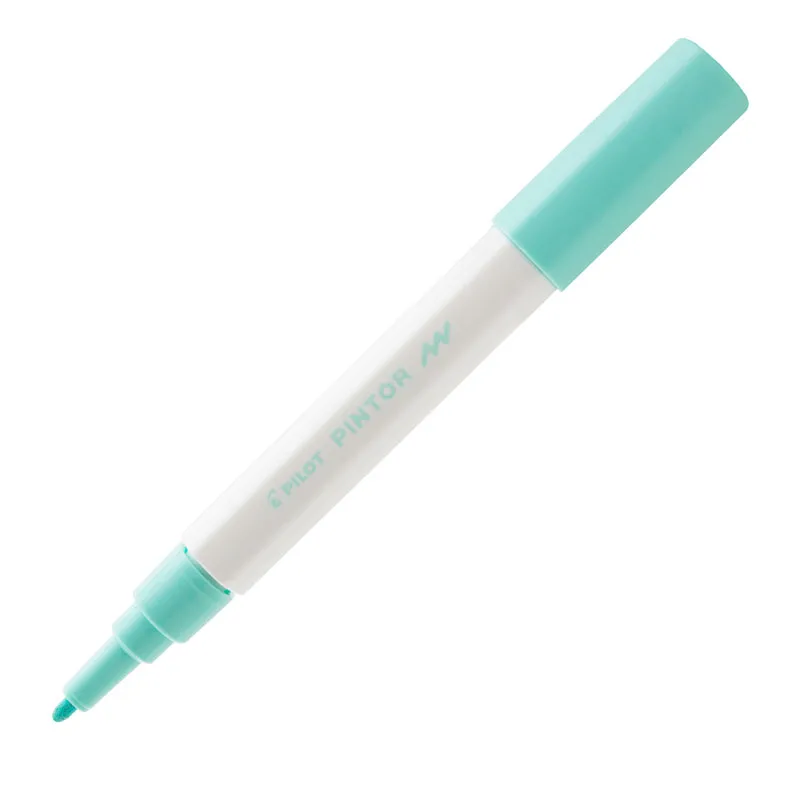 Pincel marcador Pintor ponta fina 1.0mm - verde pastel - Pilot