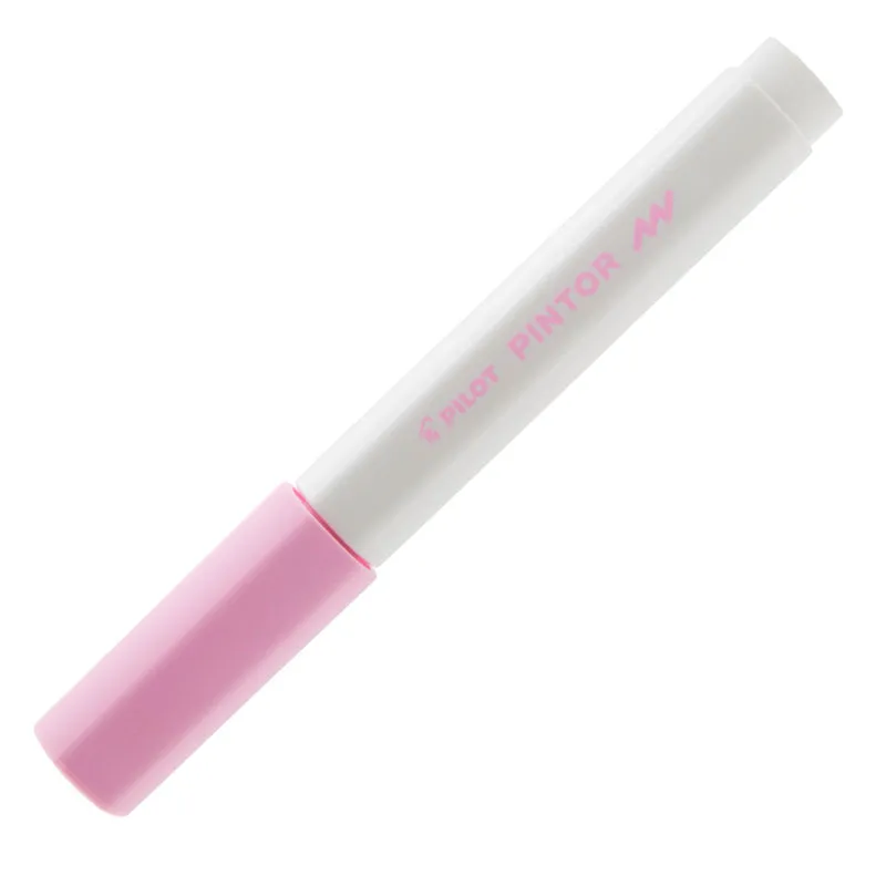 Pincel marcador Pintor ponta fina 1.0mm - rosa pastel - Pilot