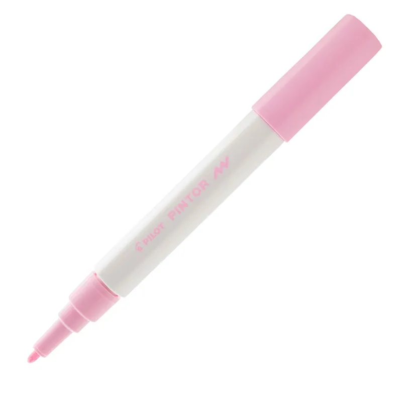 Pincel marcador Pintor ponta fina 1.0mm - rosa pastel - Pilot