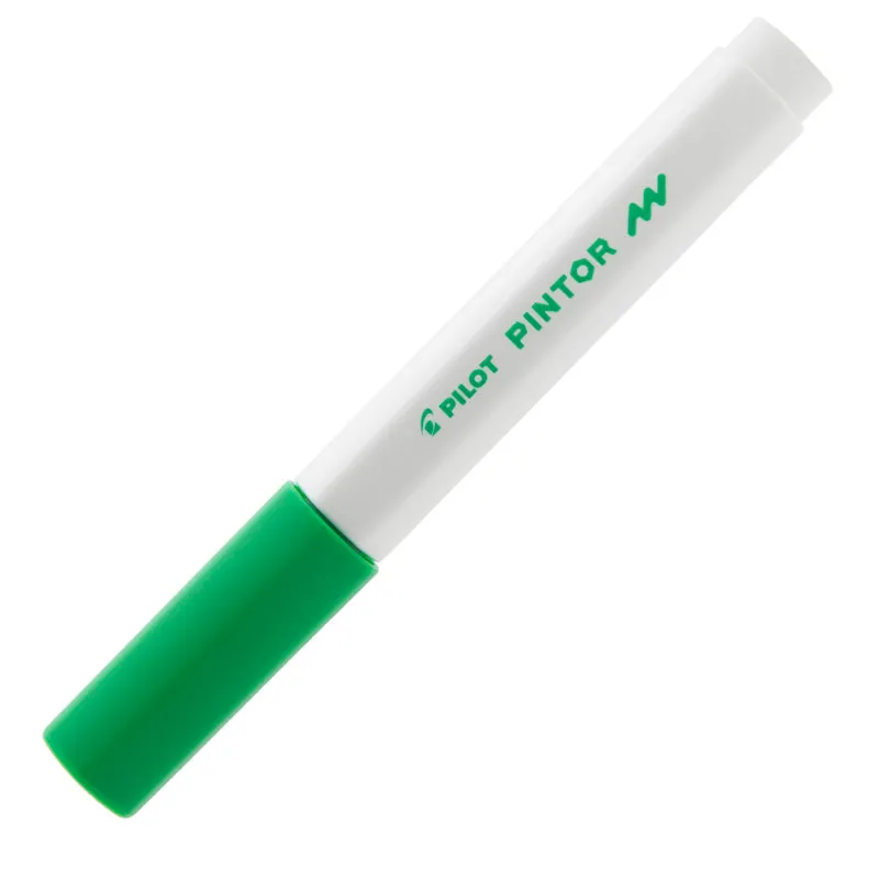Pincel marcador Pintor ponta fina 1.0mm - verde - Pilot