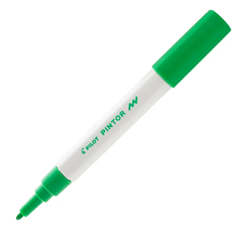 Pincel marcador Pintor ponta fina 1.0mm - verde - Pilot