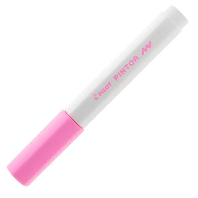 Pincel marcador Pintor ponta fina 1.0mm - rosa - Pilot