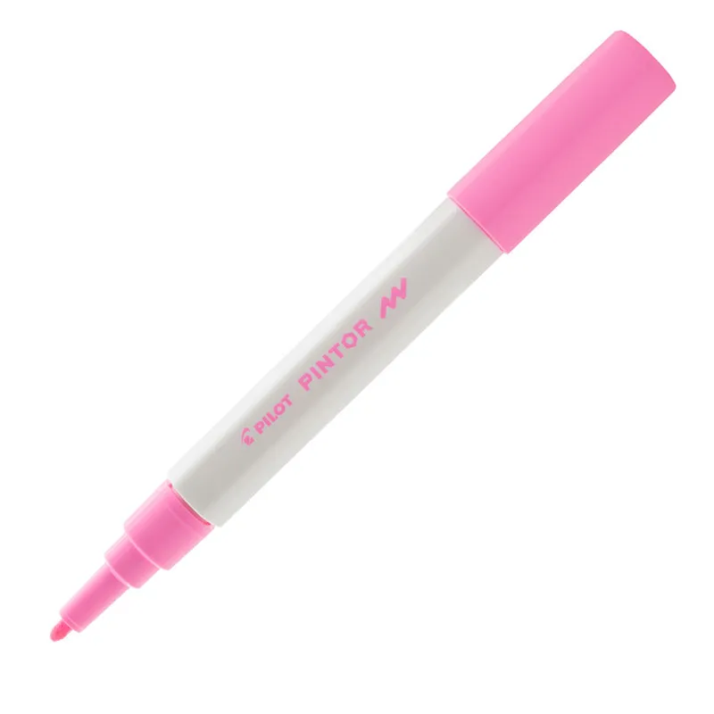 Pincel marcador Pintor ponta fina 1.0mm - rosa - Pilot