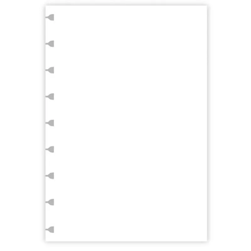 Bloco refil planner Systemflex Ultra branco 30 fls 60299 - Ótima