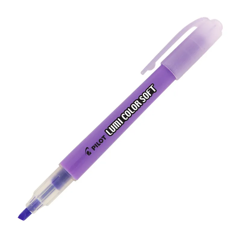 Pincel marca texto Lumi Color Soft - Violeta Pastel - Pilot
