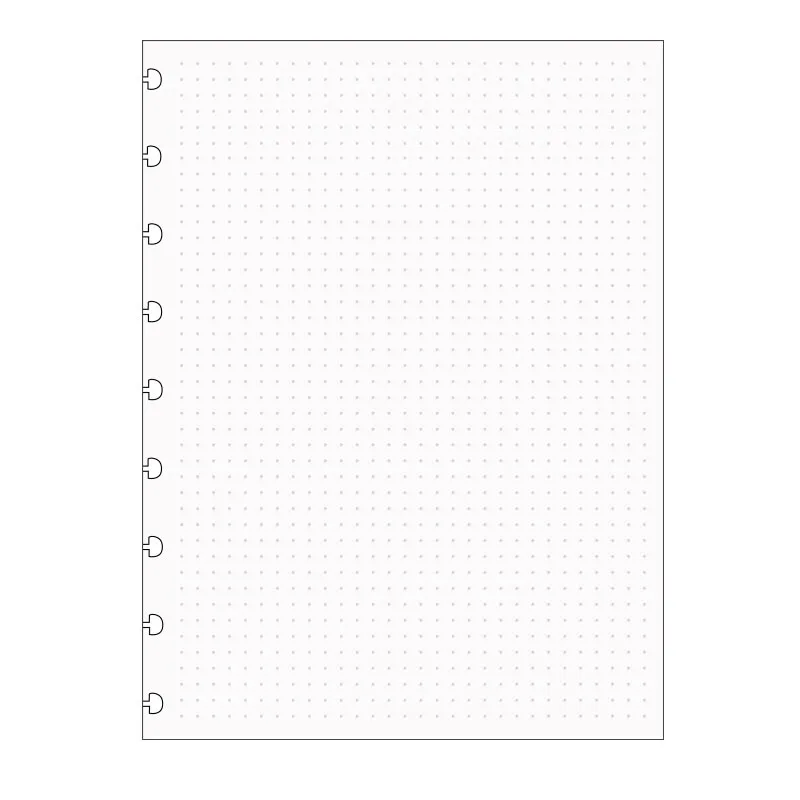 Bloco refil médio pontilhado branco 120g com 30 folhas - CIRM3006 - Caderno Inteligente