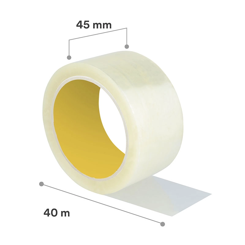 Fita de empacotamento Scotch Corta Fácil c/ 4 unidades 45mmx40m - 3M