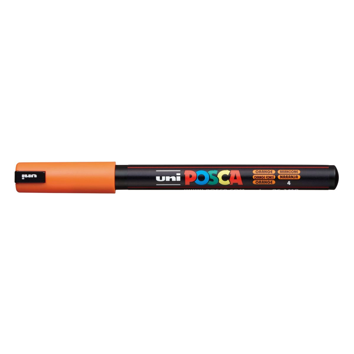 Caneta Posca PC-1MR - Laranja - Uni-Ball
