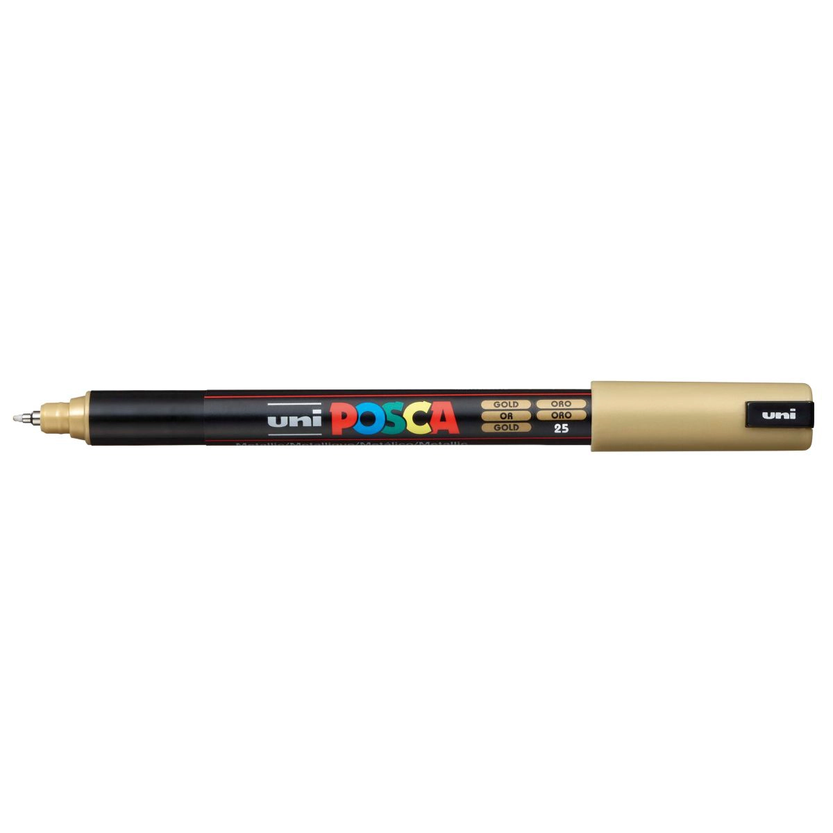 Caneta Posca PC-1MR - Ouro - Uni-Ball