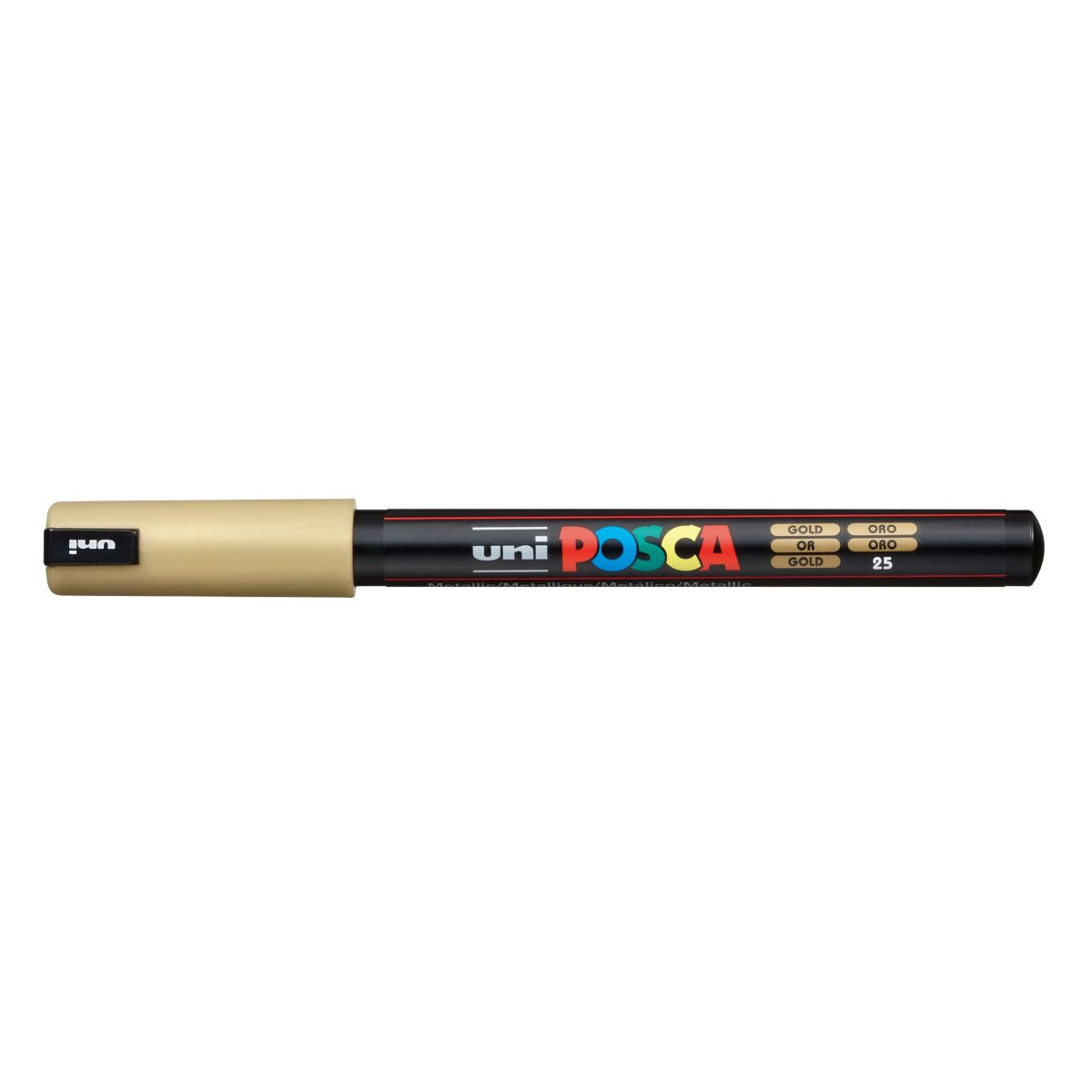 Caneta Posca PC-1MR - Ouro - Uni-Ball