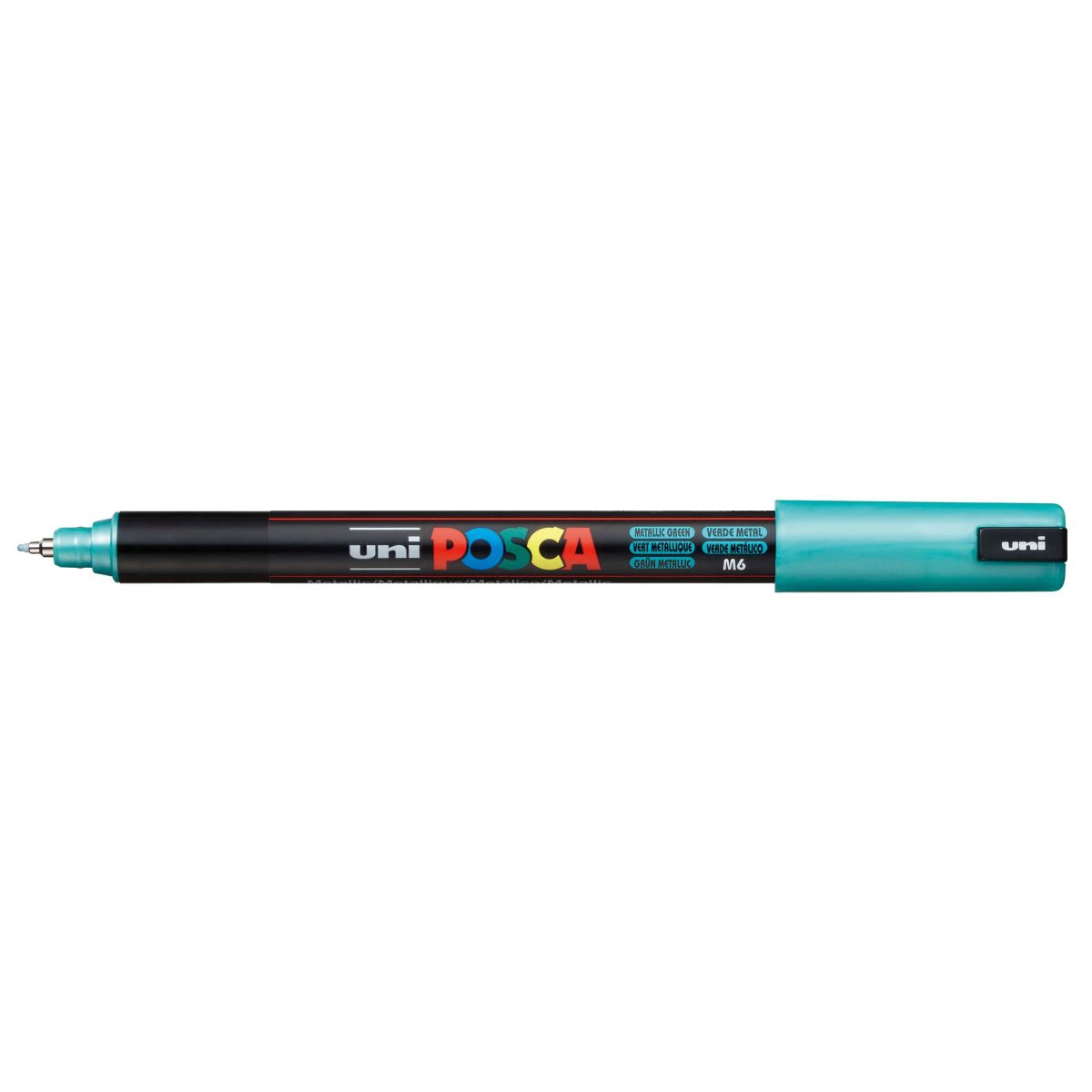 Caneta Posca PC-1MR - Verde Metálico - Uni-Ball