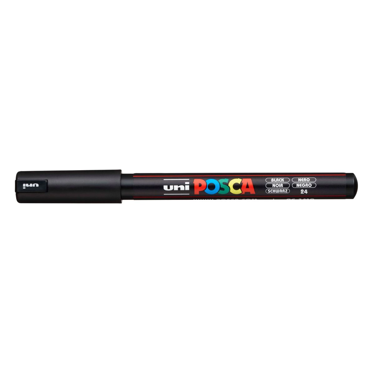 Caneta Posca PC-1MR - Preto - Uni-Ball