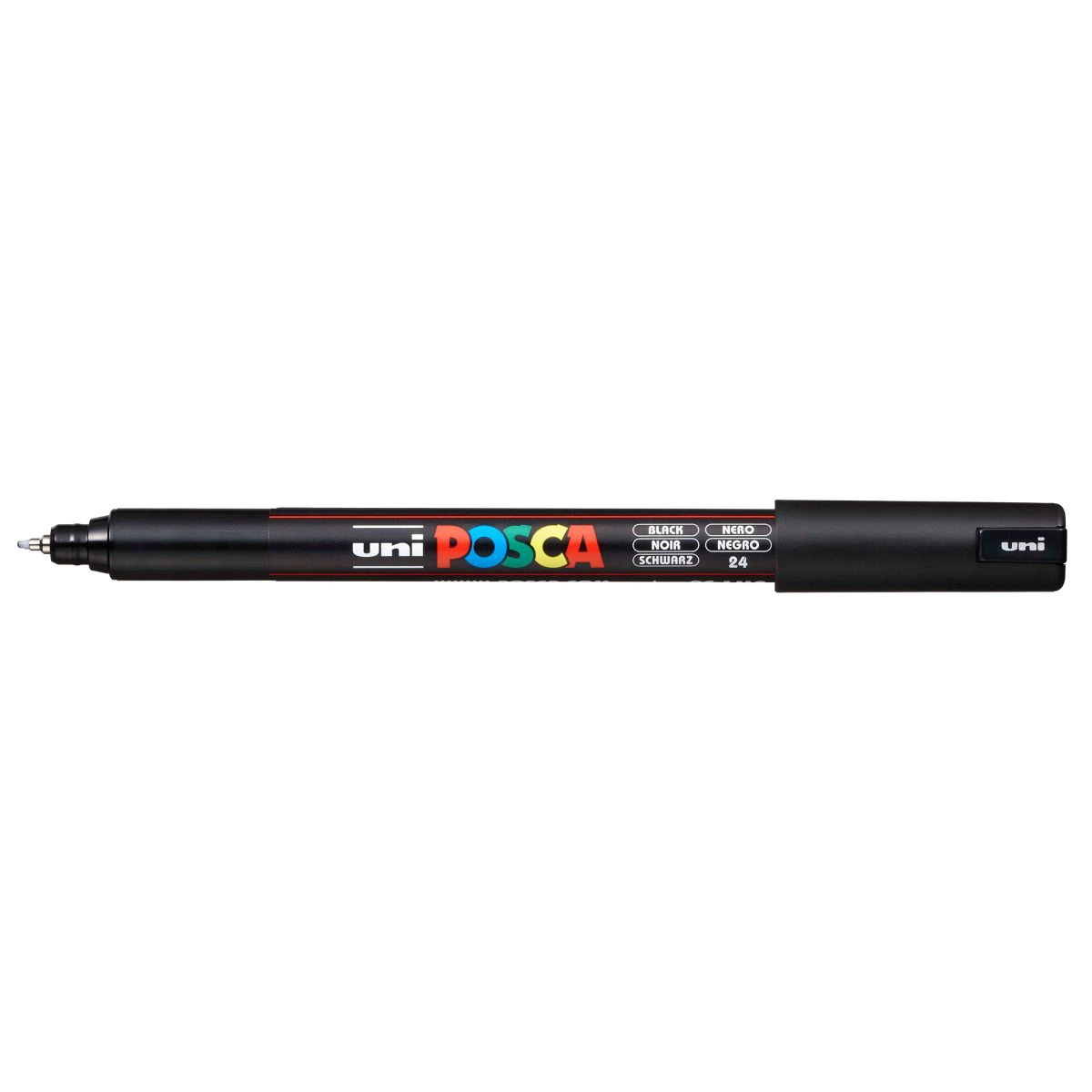 Caneta Posca PC-1MR - Preto - Uni-Ball