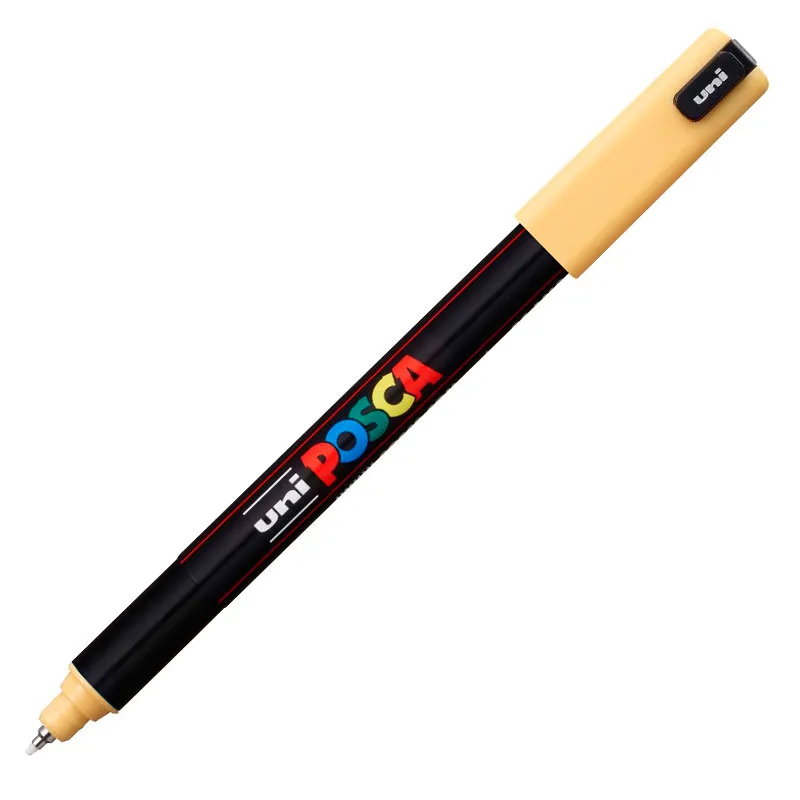 Caneta Posca PC-1MR - Amarelo Pastel - Uni-Ball