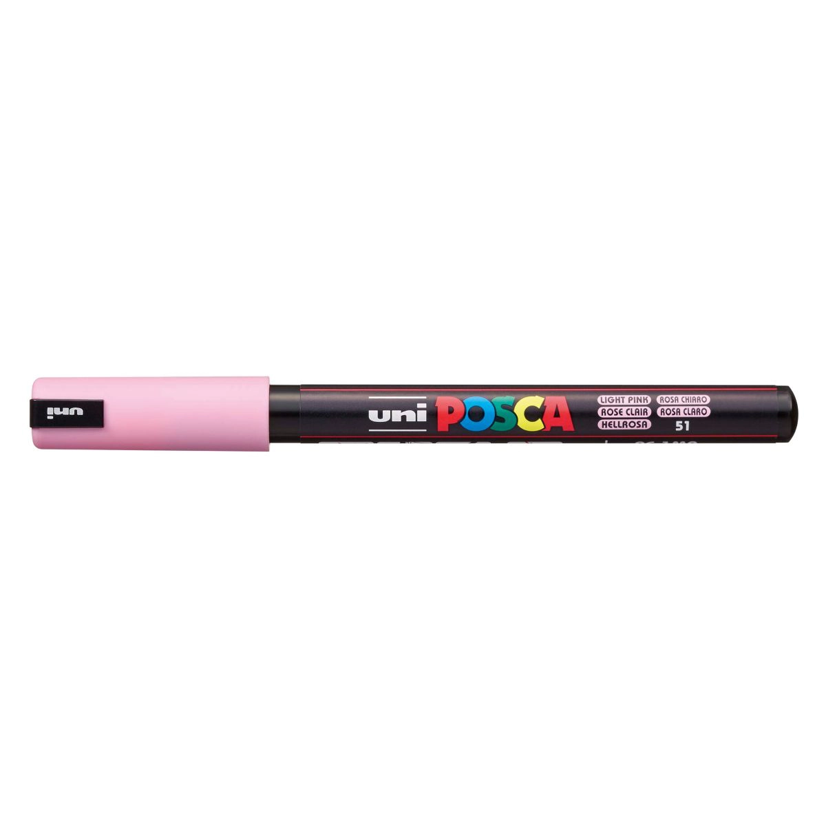 Caneta Posca PC-1MR - Rosa Claro - Uni-Ball