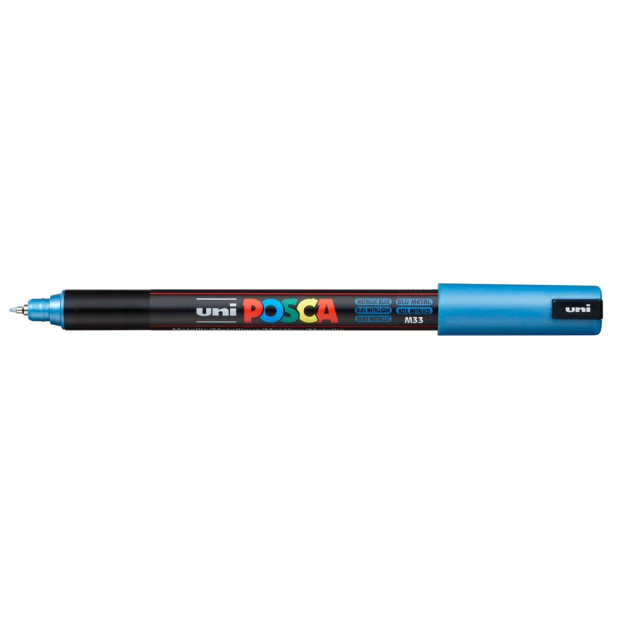 Caneta Posca PC-1MR - Azul Metálico - Uni-Ball