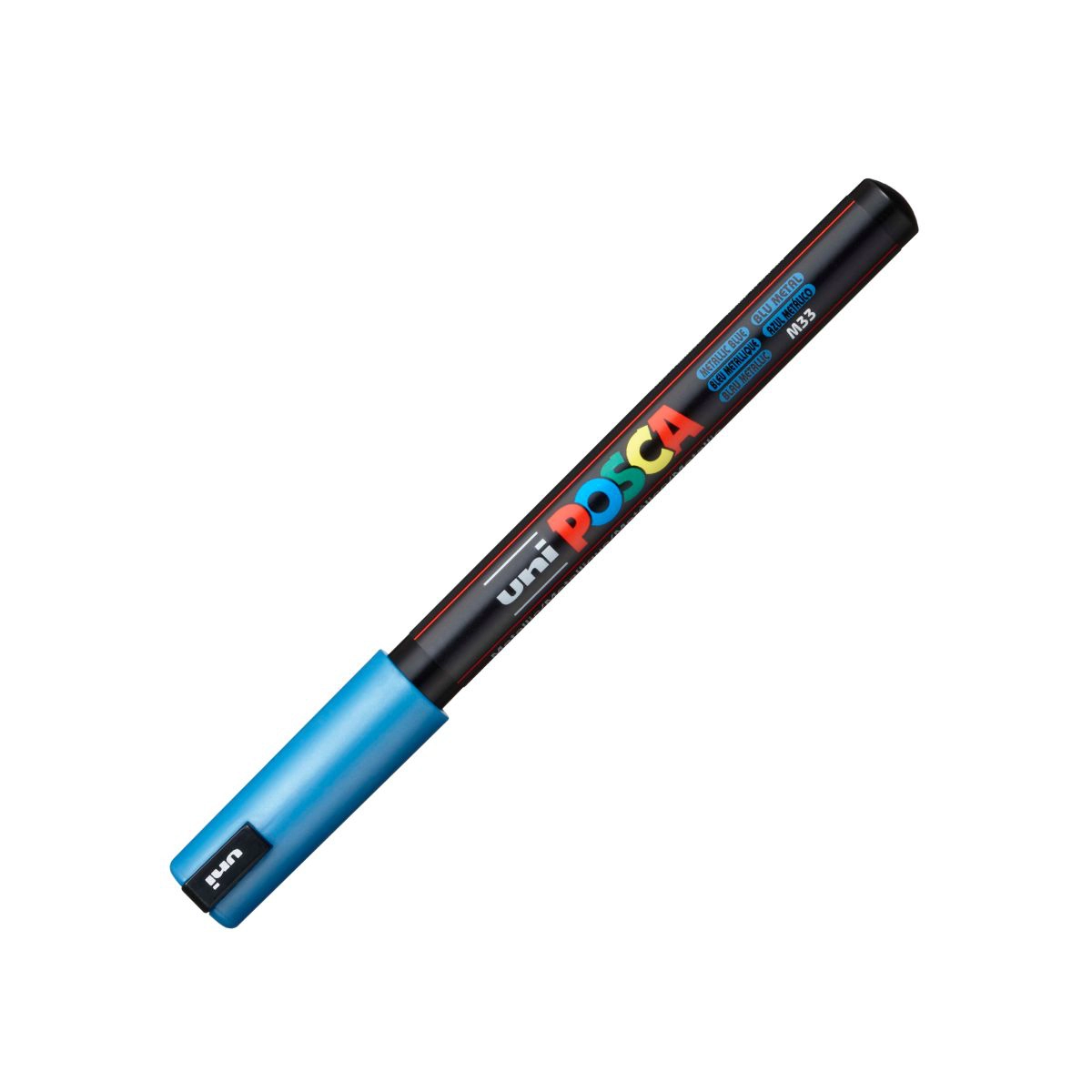 Caneta Posca PC-1MR - Azul Metálico - Uni-Ball