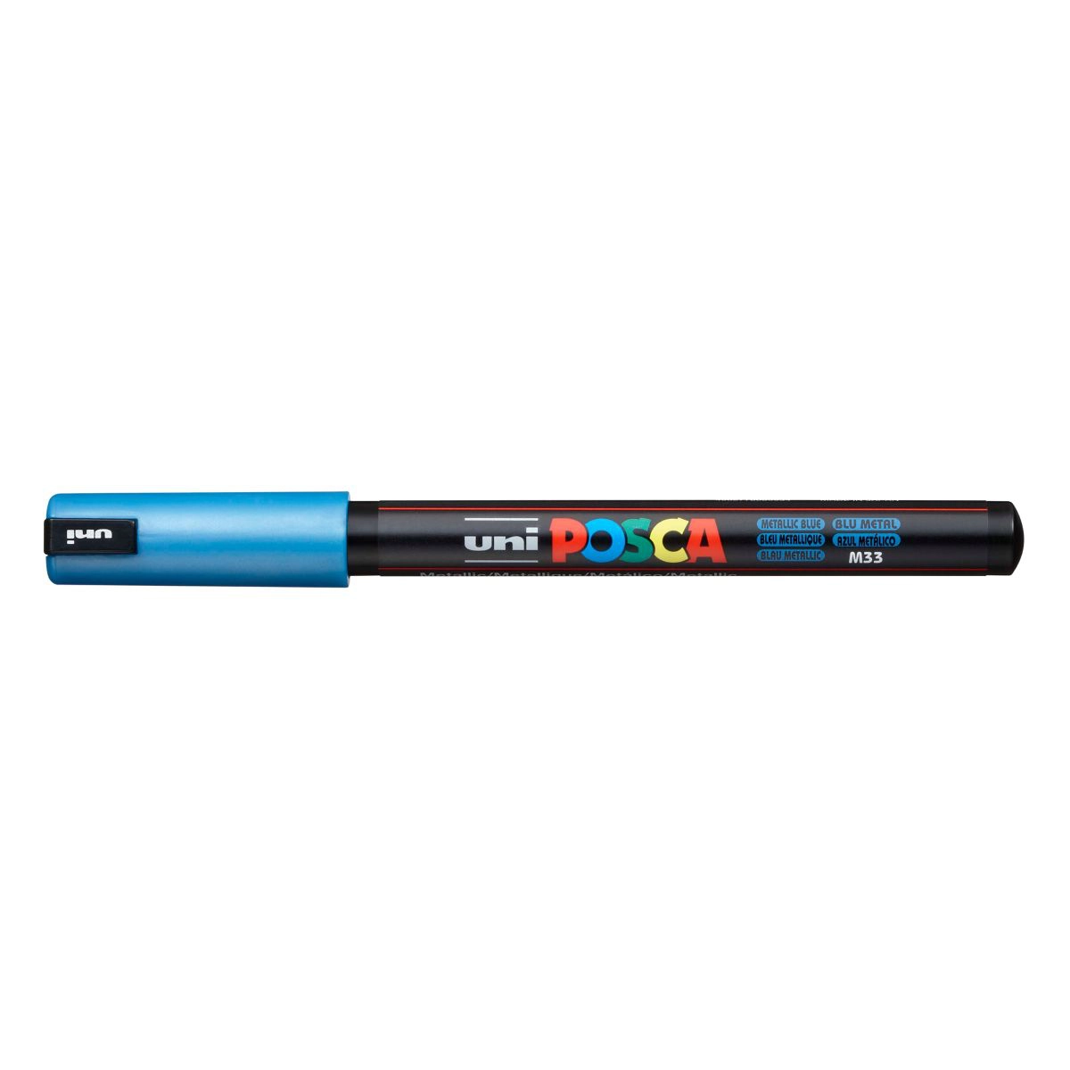 Caneta Posca PC-1MR - Azul Metálico - Uni-Ball