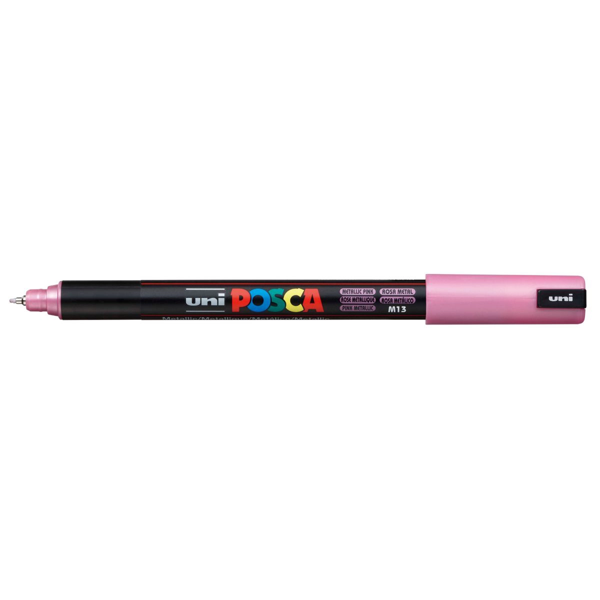Caneta Posca PC-1MR - Rosa Metálico - Uni-Ball