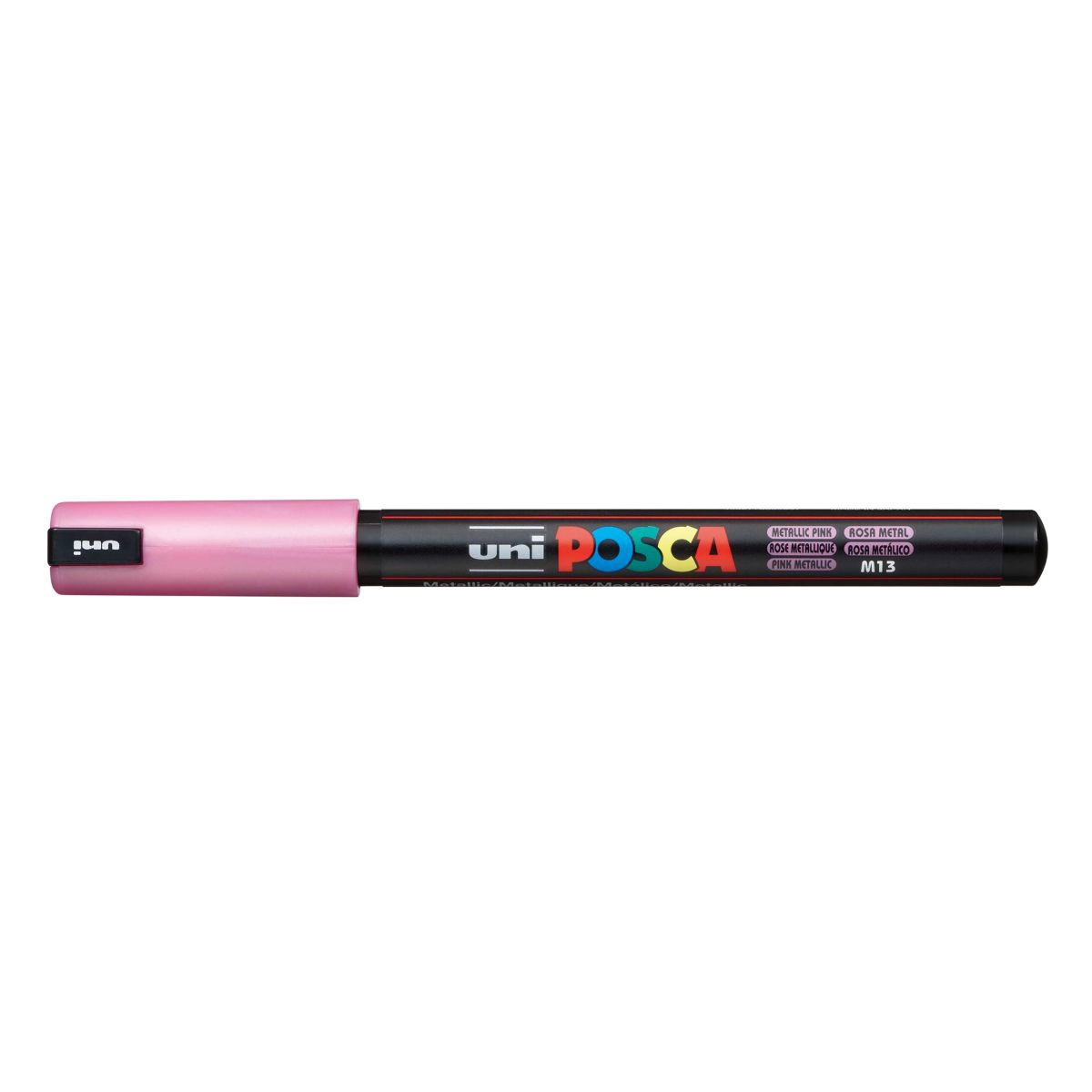 Caneta Posca PC-1MR - Rosa Metálico - Uni-Ball