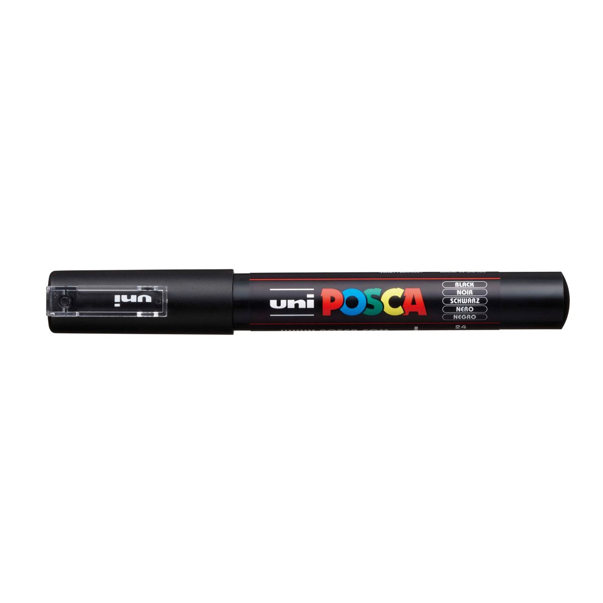 Caneta Posca PC-1M - Preto - Uni-Ball