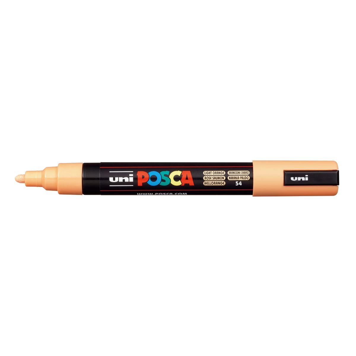 Caneta Posca PC-5M - Laranja Claro - Uni-Ball