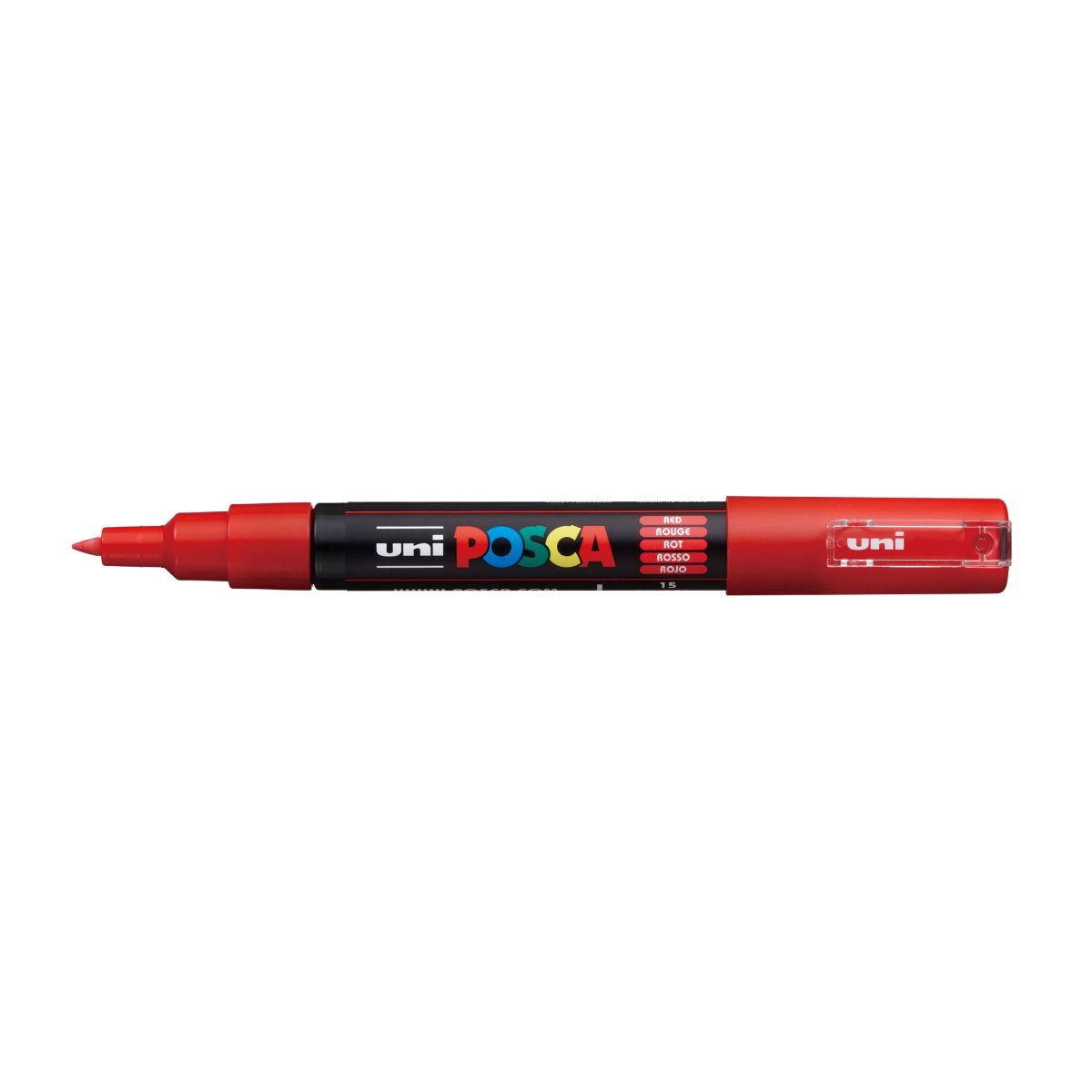 Caneta Posca PC-1M - Vermelho - Uni-Ball