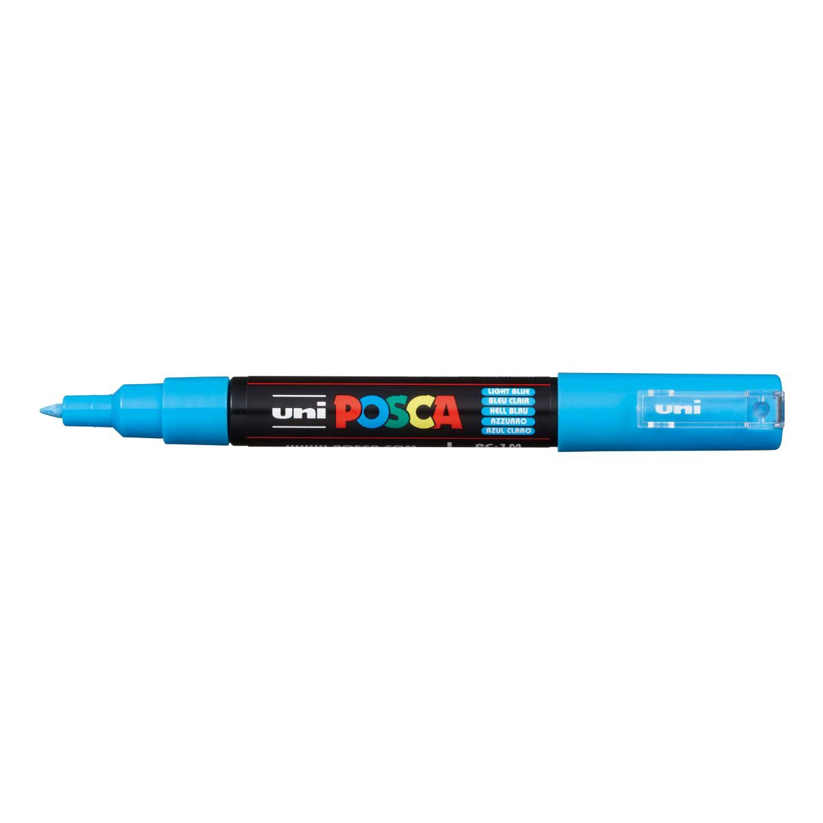 Caneta Posca PC-1M - Azul Claro - Uni-Ball