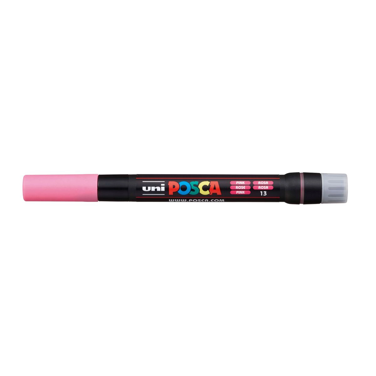 Caneta Posca Brush PCF-350 - Rosa - uni-ball