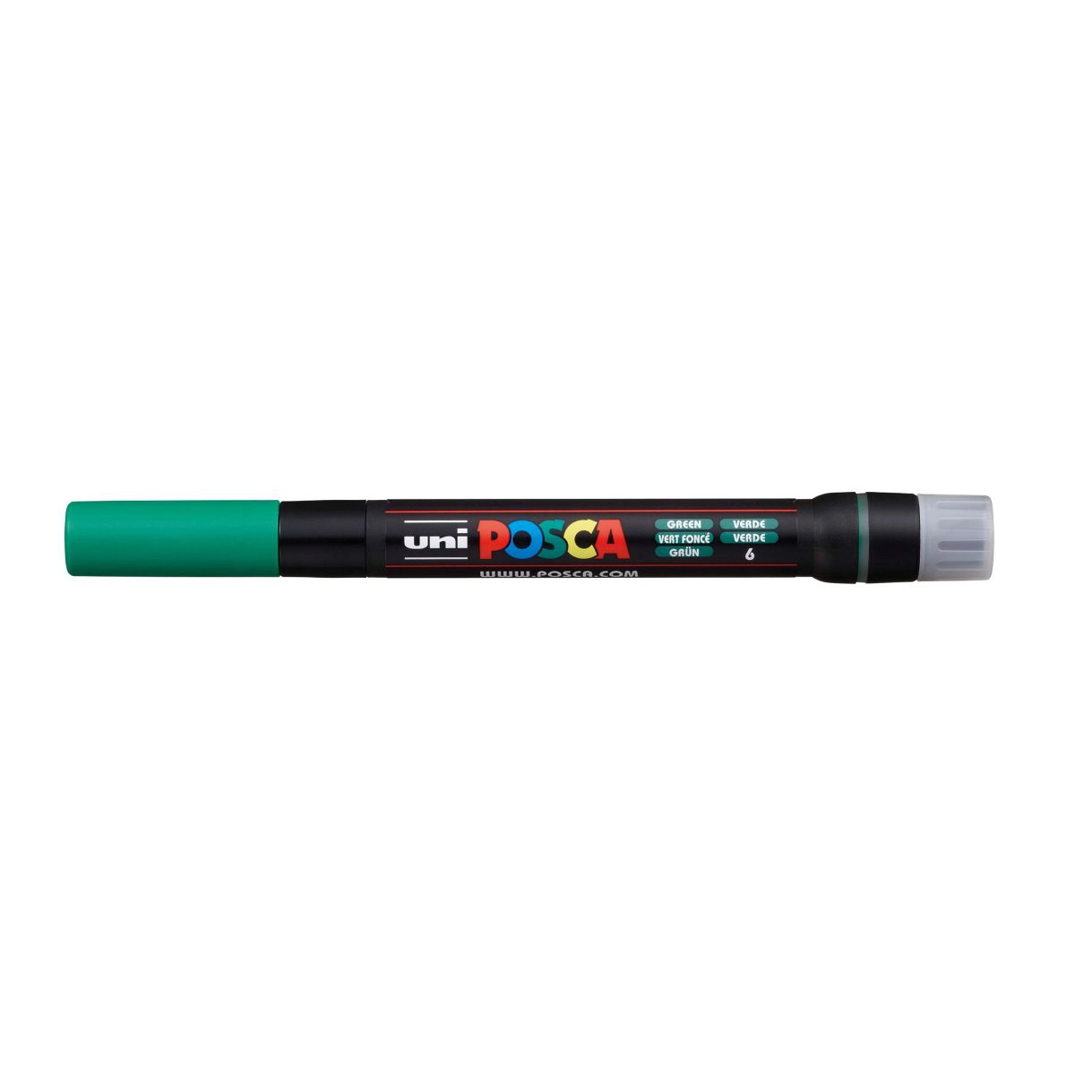 Caneta Posca Brush PCF-350 - verde - Uni-Ball