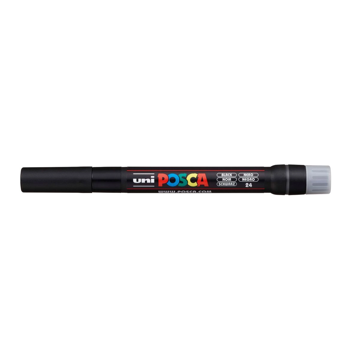 Caneta Posca Brush PCF-350 - preto - Uni-Ball
