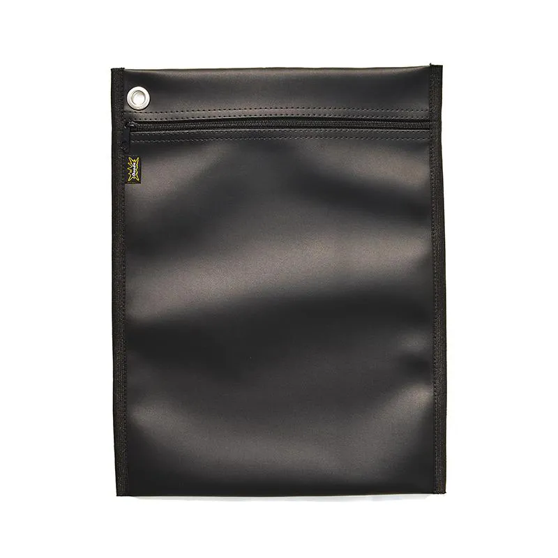 Malote média com zíper - 35x26cm - preta - Goodie