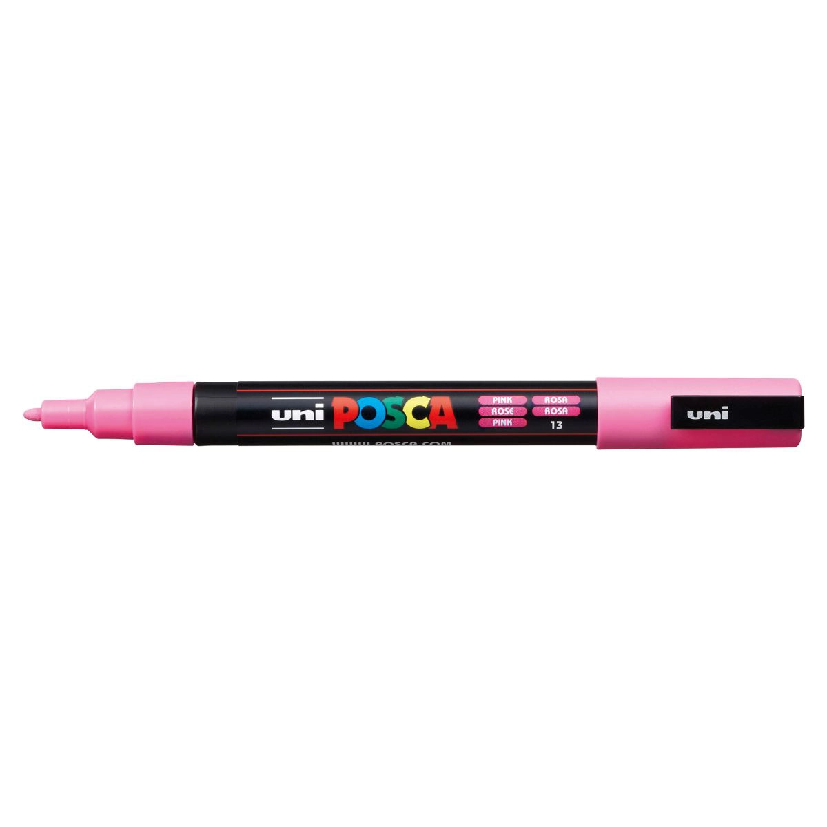 Caneta Posca PC-3M - Rosa - Uni-Ball