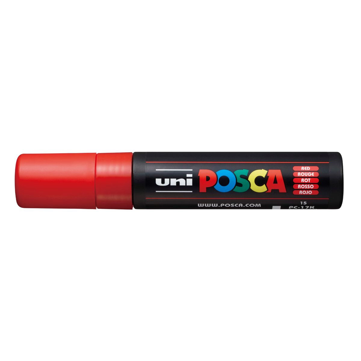Caneta Posca PC-17K - Vermelho - Uni-Ball