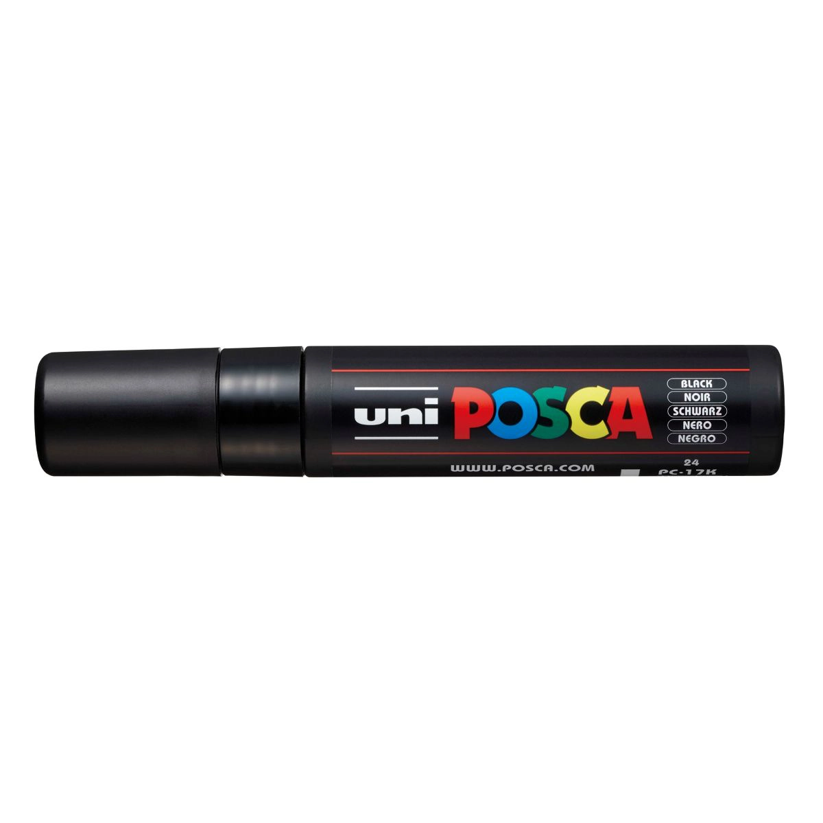 Caneta Posca PC-17K - Preto - Uni-Ball