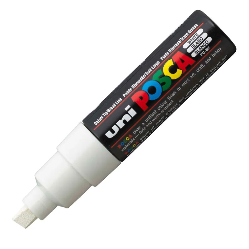 Caneta Posca PC-8K - Branco - Uni-Ball