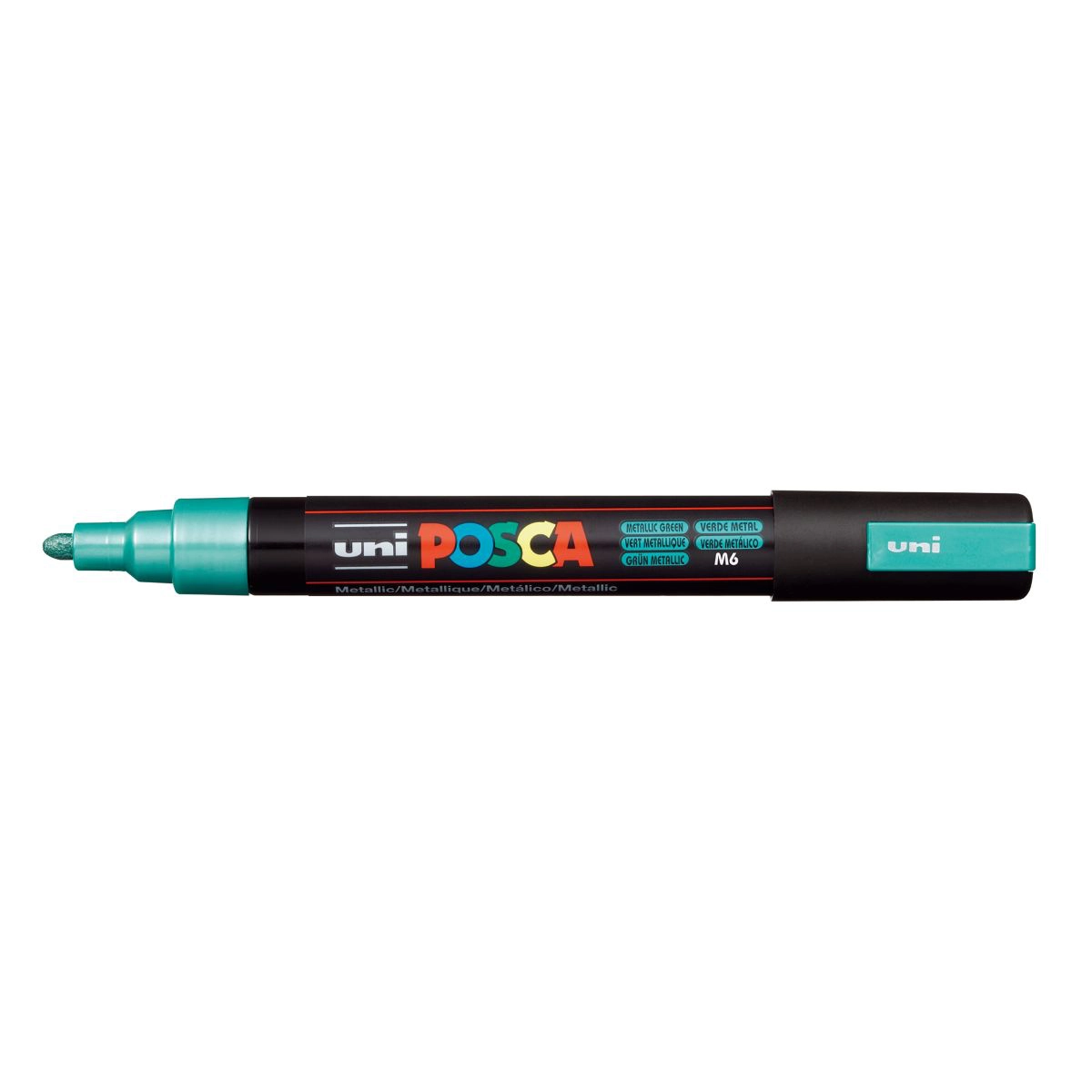 Caneta Posca PC-5M - Verde Metálico - Uni-Ball