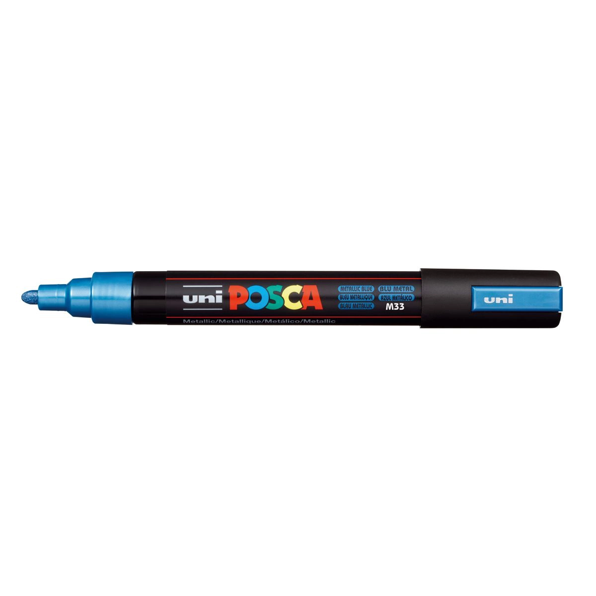 Caneta Posca PC-5M - Azul Metálico - Uni-Ball
