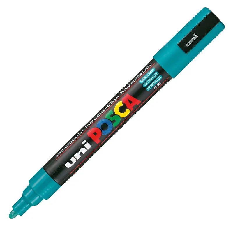 Caneta Posca PC-5M - Verde Esmeralda - Uni-Ball
