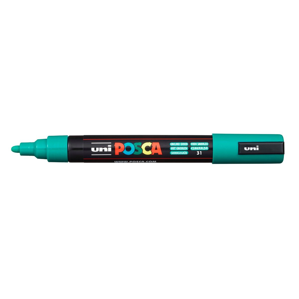 Caneta Posca PC-5M - Verde Esmeralda - Uni-Ball